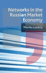 Networks in the Russian market economy book cover
