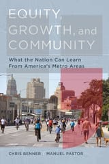 Equity, growth, and community book cover
