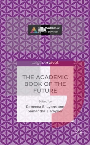 The academic book of the future cover