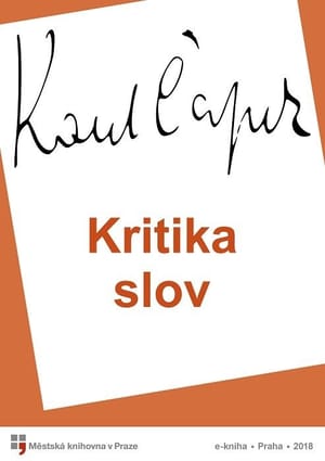 Kritika slov cover