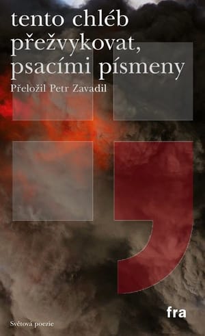 Tento chléb přežvykovat, psacími písmeny cover